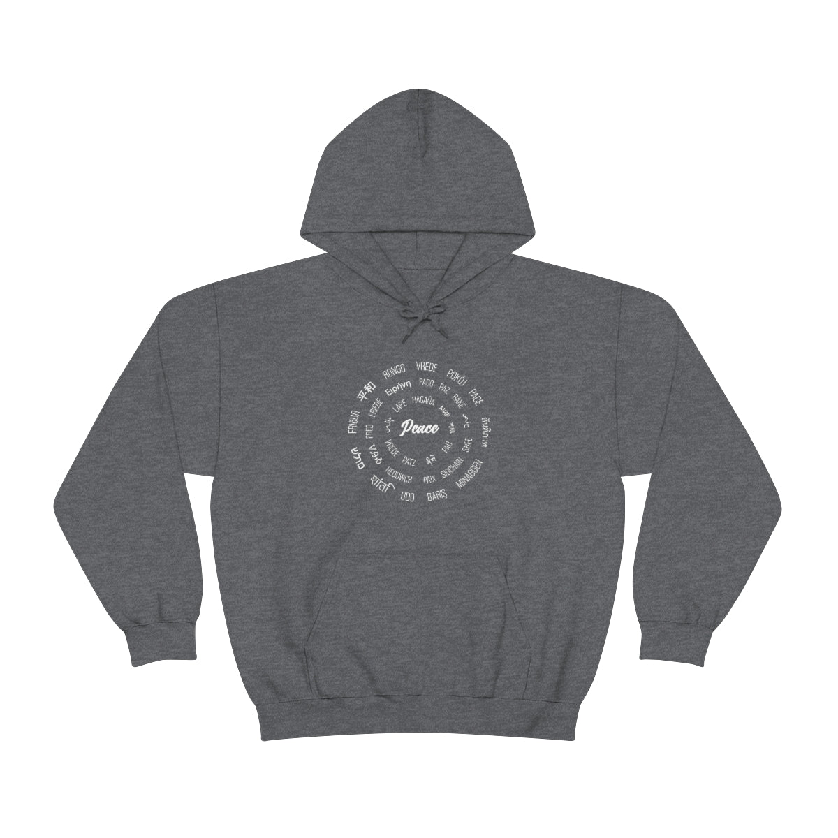 Peace - Unisex Heavy Blend™ Hooded Sweatshirt