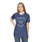 Love is a Seed Plant It - Unisex Jersey Short Sleeve Tee