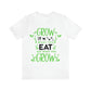 Grow Eat Grow - Unisex Jersey Short Sleeve Tee
