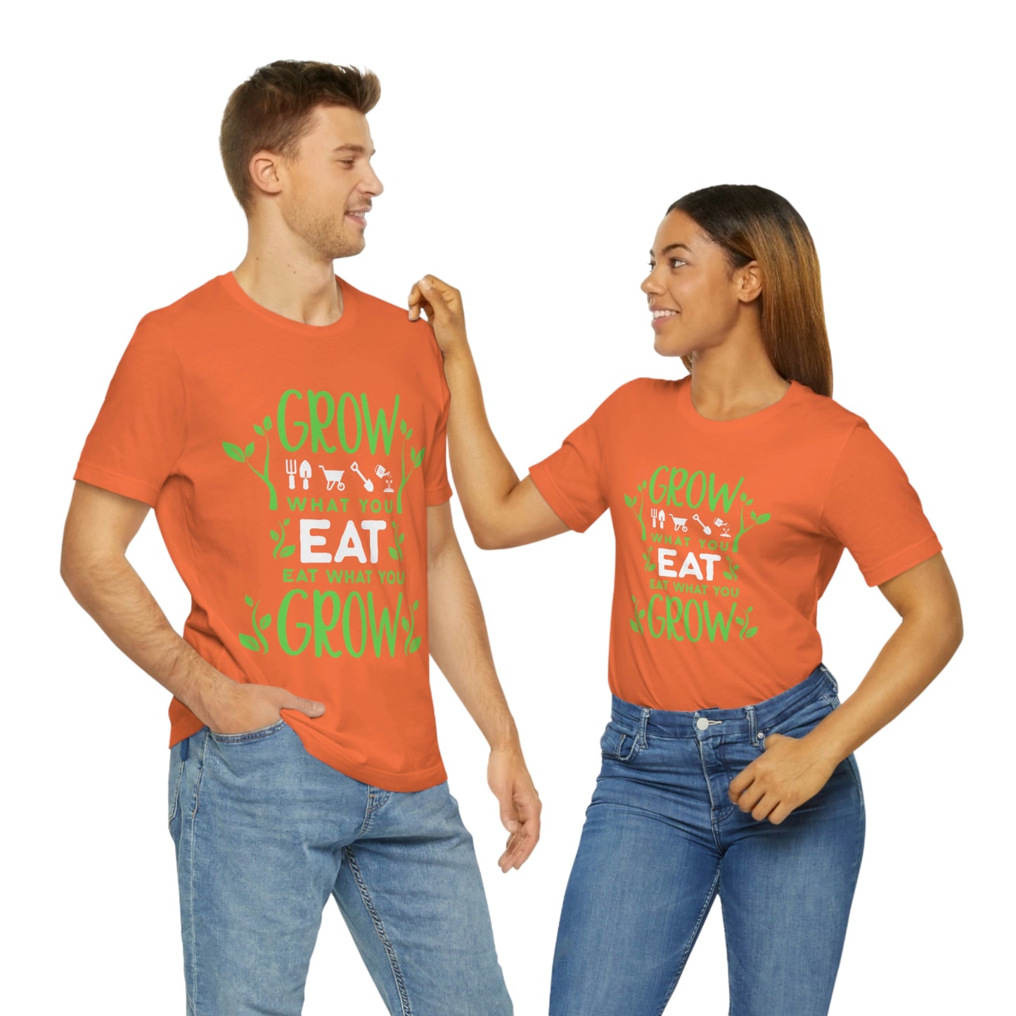 Grow Eat Grow - Unisex Jersey Short Sleeve Tee