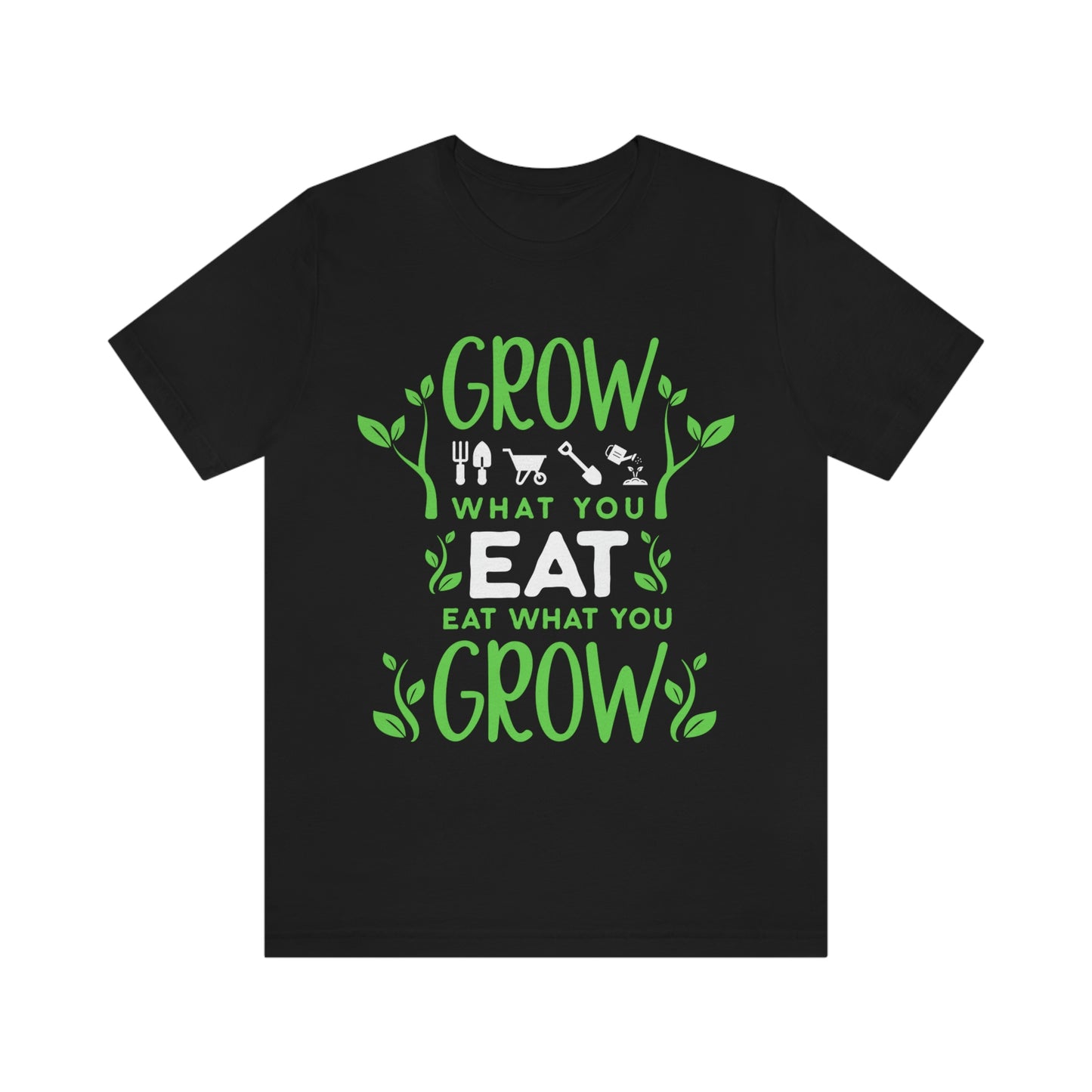 Grow Eat Grow - Unisex Jersey Short Sleeve Tee