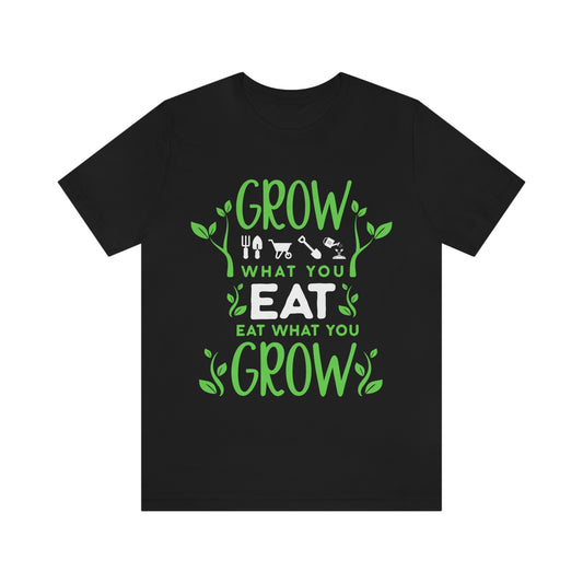 Grow Eat Grow - Unisex Jersey Short Sleeve Tee