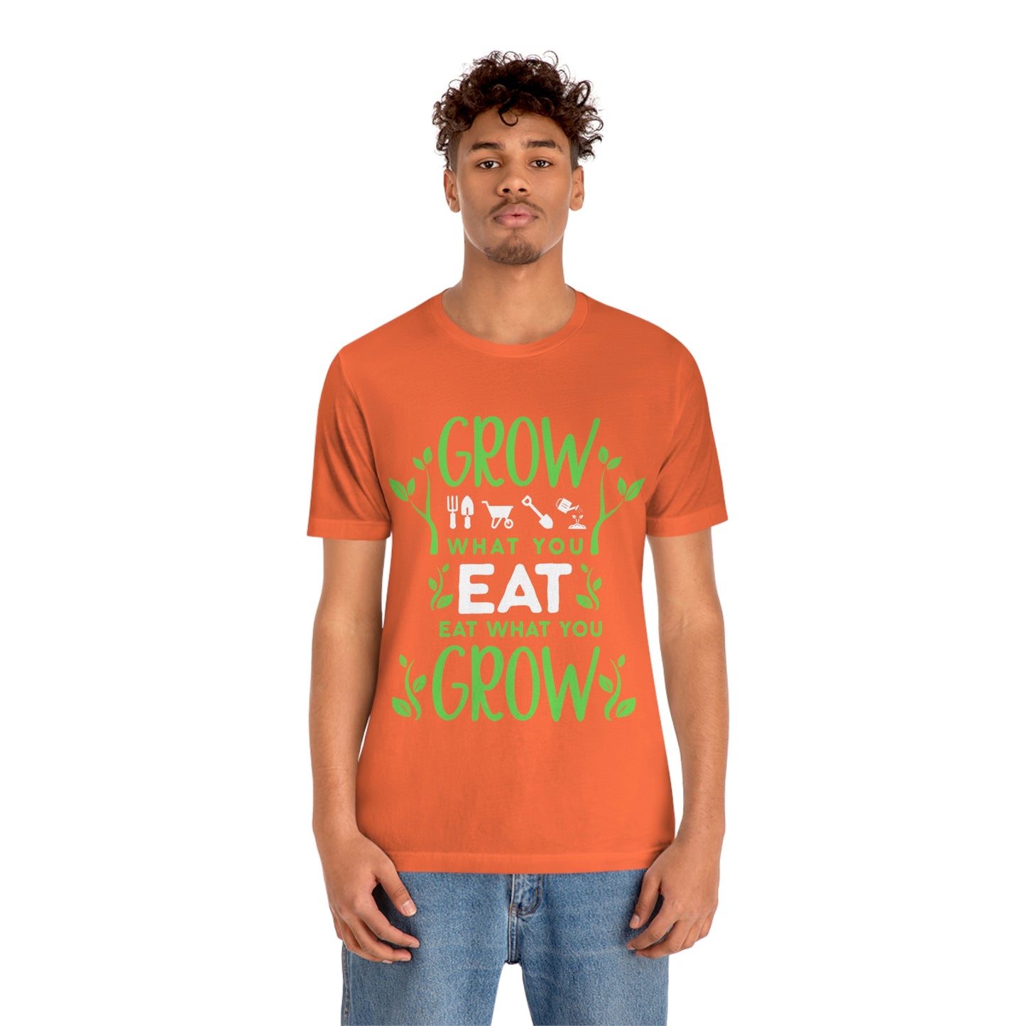 Grow Eat Grow - Unisex Jersey Short Sleeve Tee