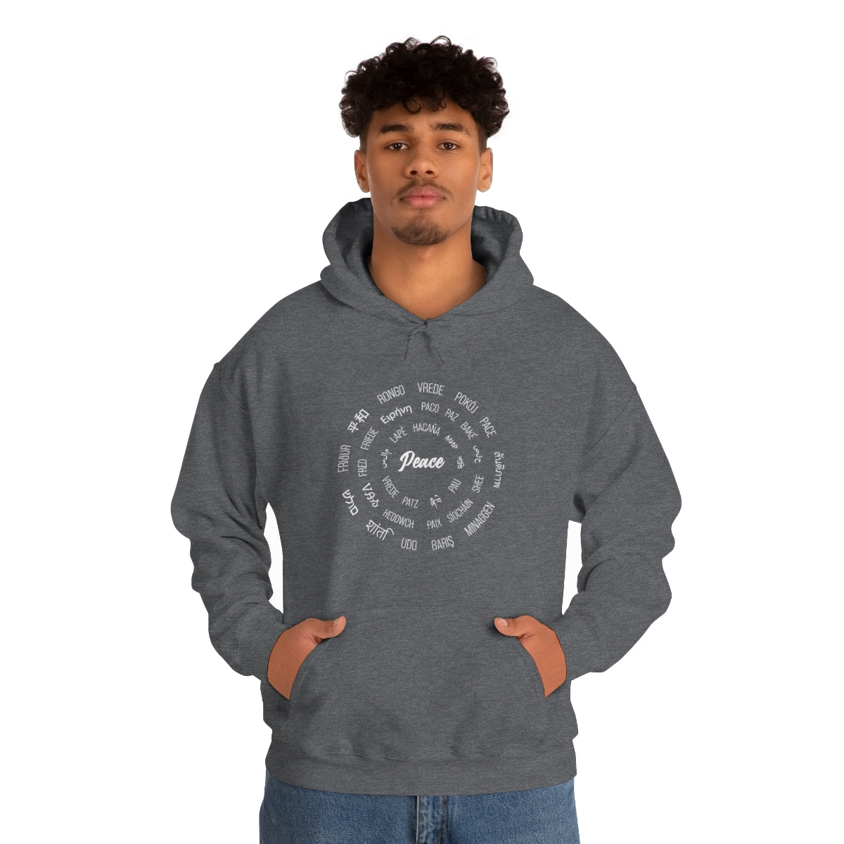 Peace - Unisex Heavy Blend™ Hooded Sweatshirt