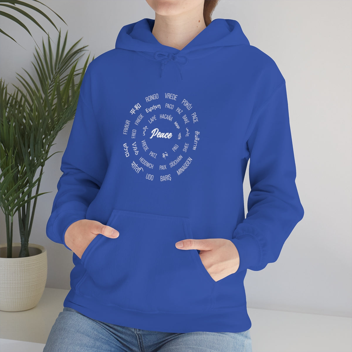 Peace - Unisex Heavy Blend™ Hooded Sweatshirt