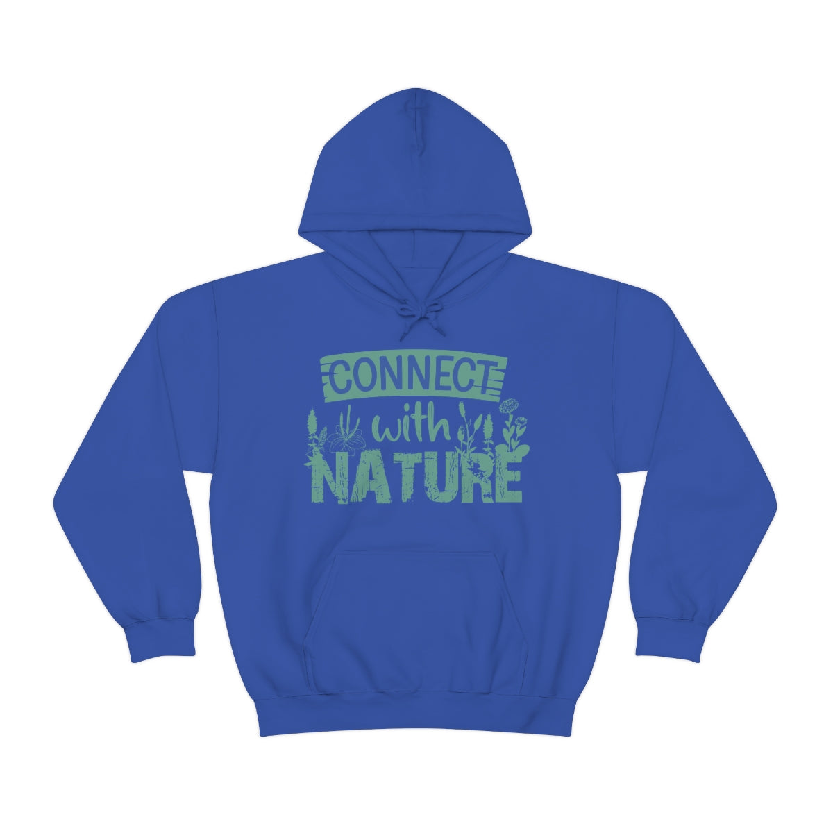 Connect With Nature - Unisex Heavy Blend™ Hooded Sweatshirt