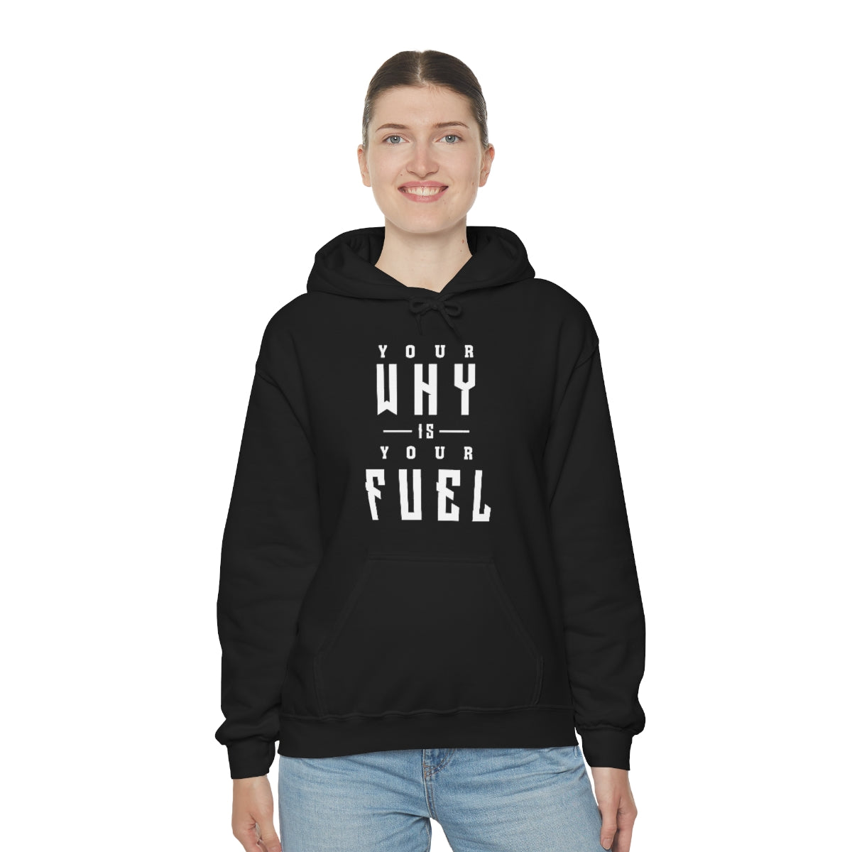 Your Why is Your Fuel - Unisex Heavy Blend™ Hooded Sweatshirt