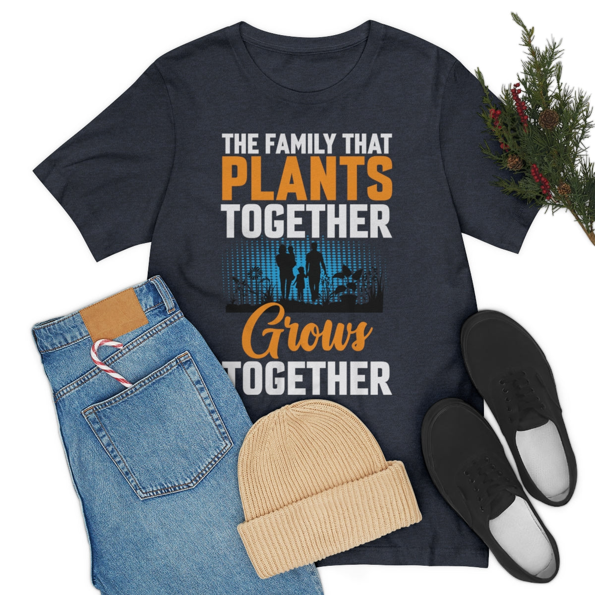 The Family That Plants Together - Unisex T-Shirt